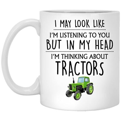 #ad Tractor Mug Tractor Gift Funny Tractor Mug Gift For Farmer Tractor Driver...