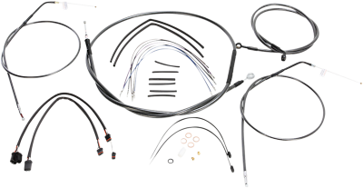 #ad NEW MAGNUM 487662 Designer Handlebar Control Cable Kit