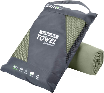 #ad Rainleaf Microfiber Towel Perfect Travel amp; Sports amp;Beach Towel. Fast Drying Su