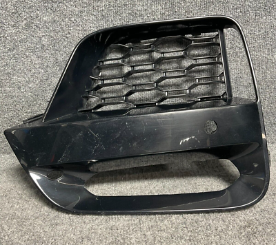#ad BMW Front Right Side Fog Light Cover Grille 000500332 In Black
