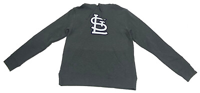 #ad Fanatics Men#x27;s MLB St Louis Cardinals Tek Patch Pullover Hoodie Sweater – Gray