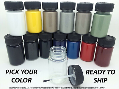 #ad Pick Your Color Touch up Paint Kit w Brush for Chevy GMC Pontiac Buick Cadillac