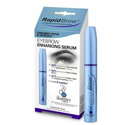 #ad RapidBrow Eyebrow Enhancing Serum 3mL 0.1 oz Exp: 10 2026 New in Box
