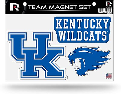 #ad Kentucky Wildcats University of Multi Magnet Sheet Shape Cut 8x11 Inch