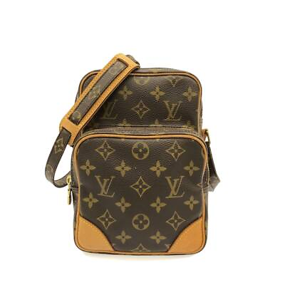 #ad Auth LOUIS VUITTON Amazone M45236 Brown Monogram AR0031 Shoulder Bag