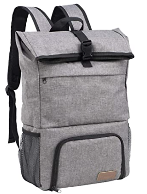 #ad Backpack Cooler Heavy Duty Grey