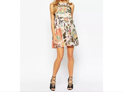 #ad ASOS Summer Floral Smock Dress by LOVE Brand New Size 8