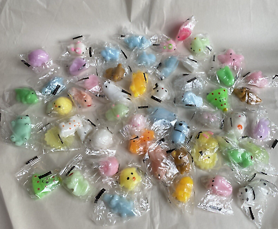 #ad 54Pc Mochi Squishy Toys Kawaii Squishy Toys Squishies Animals Pack Party Favor