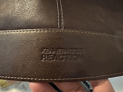 #ad kenneth cole reaction leather laptop bag