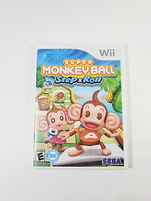 #ad Brand New Nintendo Wii Super Monkey Ball Step amp; Roll Sega Sealed Video Game