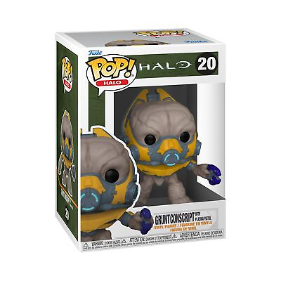 #ad Funko Pop Pop 20 Games: Halo Infinite Grunt With Weapon Collectible Brand New