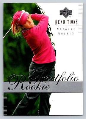 #ad 2003 UD Renditions Portfolio Rookie Natalie Gulbis #56