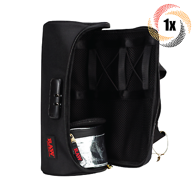 1x Bag Raw Black Dank Locker Mini Duffel Bag Extra Bag Inside Fast Shipping $65.86
