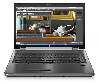 #ad HP Elitebook 8760W Workstation 17quot;Laptop i7 2.7GHz 16GB Ram 512GB SSD Win 10 Pro