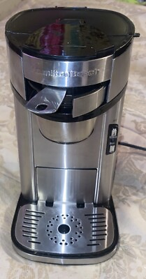 #ad #ad Hamilton Beach the Scoop Single Serve Coffee Maker Stainless Steel