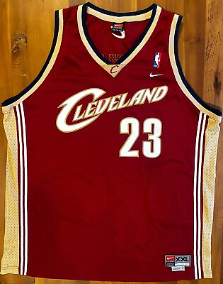 #ad Nike Basketball Jersey Cleveland Cavaliers Away LeBron James Vintage XXL Tall 2