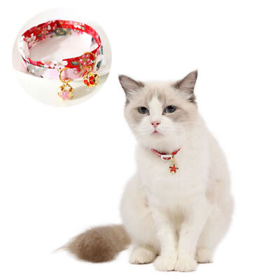#ad Cat Strap With Cute Collar Bell Dog Style Japanese Chinese Adjustable amp; Fashion