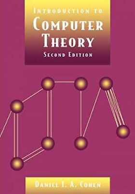 #ad Introduction to Computer Theory Hardcover by Cohen Daniel I. A. Good