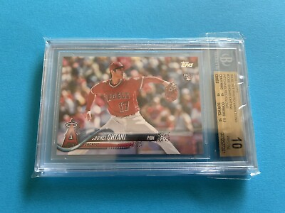 #ad 2018 SHOHEI OHTANI ROOKIE PRISTINE POP: 2 #700D TOPPS ** ONLY 2 BGS 10 EXIST **