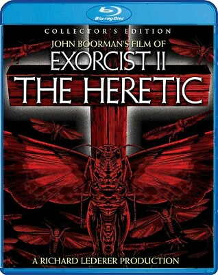 #ad Exorcist II: The Heretic New Blu ray Collector#x27;s Ed Widescreen 2 Pack