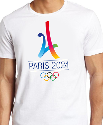 #ad Paris 2024 SHORT SLEEVE WHITE HEAVY T SHIRT 4