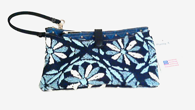 Danny K Bevery Hills Wristlet Tapestry Bag W Extra Zip Bag NEW WT $17.95