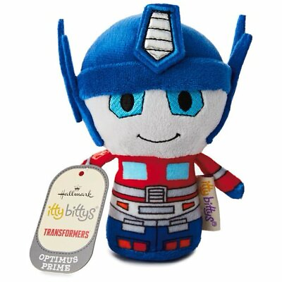 #ad Hallmark Itty Bittys Optimus Prime NEW Plush Stuffed Animal Transformers Hasbro