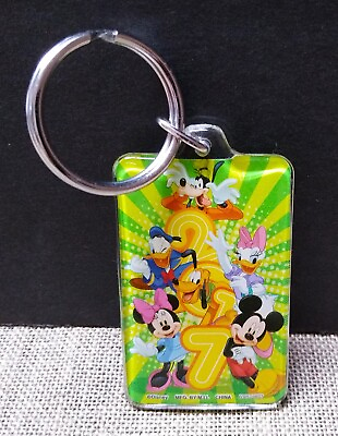 #ad 2017 Disney Key Chain Mickey Mouse Minnie Donald Duck Daisy Pluto Goofy 2quot;