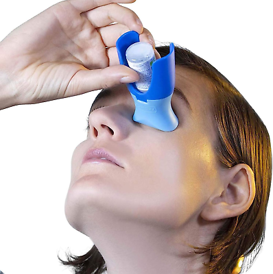 #ad Remedic Eyedrop Bottle Dispenser Portable Eye Drop Applicator Reusable Eye Aid