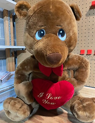 #ad Large Teddy Bear with Heart