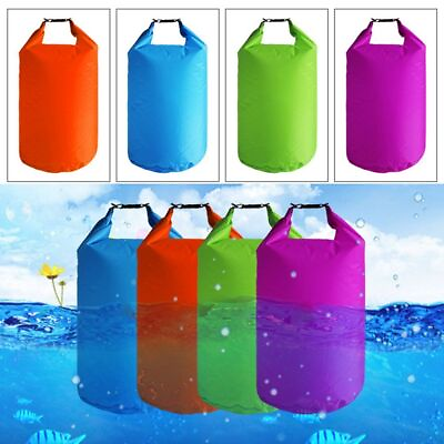 Boating Swimming Rafting Sack Light Portable Waterproof Bags Dry Bag Pack $10.23