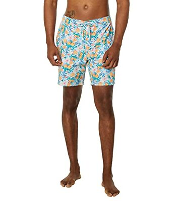 #ad johnnie O Del Sol Swim Suit Baja Mens Swimwear Green Size XL