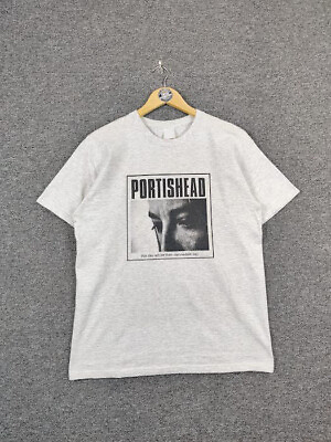 #ad Portishead Band Tee Tshirt Rare sport grey color good quality TE6637