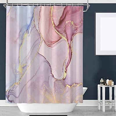 #ad Shower Curtain with Hooks for Bathroom 150GSM Watercolor Shower CurtainsDigit...