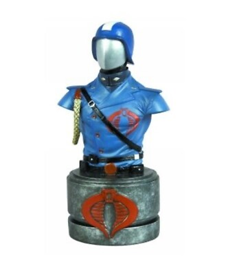 #ad G.I. JOE COBRA COMMANDER Palisades limited edition bust #650 of 2550 NEW IN BOX