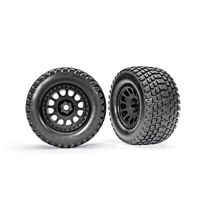 #ad Traxxas XRT Gravix Tires amp; Race Black Wheels Assembled Glued 7872