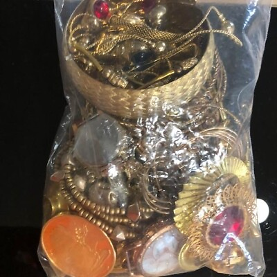 #ad 1 Pound Jewelry Vintage to Modern Wearable Craft Resell