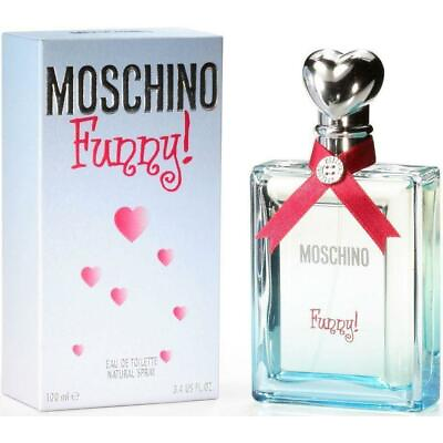 MOSCHINO FUNNY Perfume 3.3 3.4 oz EDT For Women New in Box $32.73
