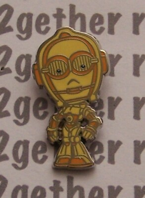 #ad Disney Pin Cute Star Wars Mystery C 3PO