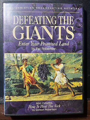 #ad Defeating the Giants Enter Your Promised Land by Pat Robertson DVD Christian