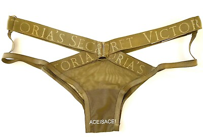 #ad LIMITED EDITION***NWT*VICTORIA#x27;S SECRET VERY SEXY Crossover Logo Cheeky Panty