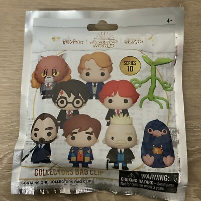 #ad 📀 Harry Potter Wizarding World Collectors Bag Clip Series 10 NEW