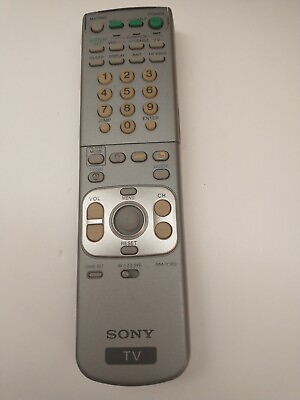 #ad Sony TV Remote RM Y 182 Clean Condition Untested