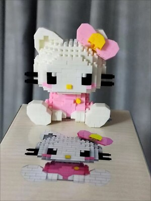 #ad Hello Kitty Mini Building Blocks405 Pcs Puzzle Building Blocks Challenging Gift