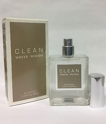 #ad Clean White Woods Eau De Parfum 2.14 Fl Oz 60 Ml As Pictured.