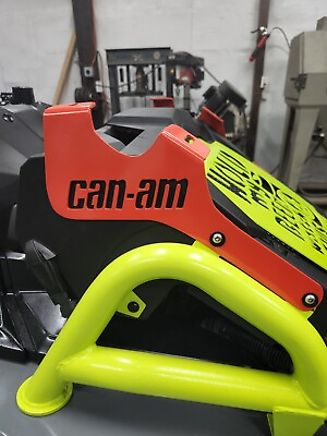 #ad CAN AM OUTLANDER XMR LIGHT BAR SOUND BAR MOUNTS. CAN AM RED. FREE SHIPPING