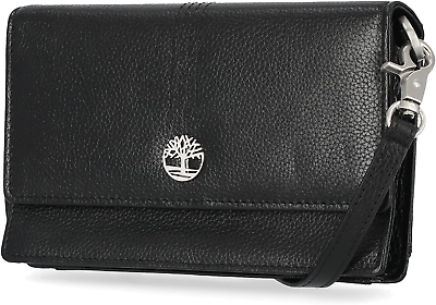 #ad RFID Leather Crossbody Bag Wallet Purse