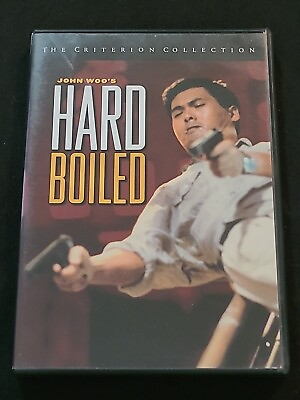 #ad John Woo#x27;s quot;HARD BOILEDquot; DVD 1998 Criterion Collection Chow Yun Fat