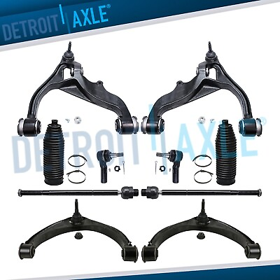 #ad 4WD Front Upper amp; Lower Control Arms Tie Rod Ends Kit for Dodge Ram 1500 5 Lug