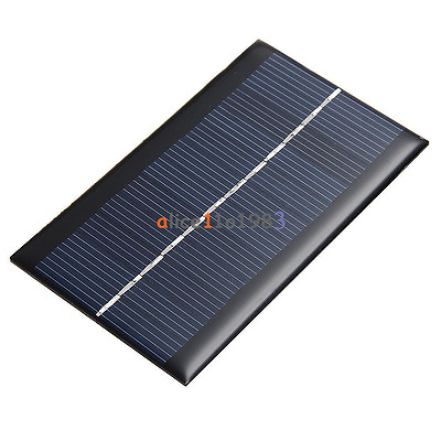 #ad 0.5V 6V 0.6W 1W 100mA Epoxy Solar Panel Module Cell Photovoltaic Battery Charger